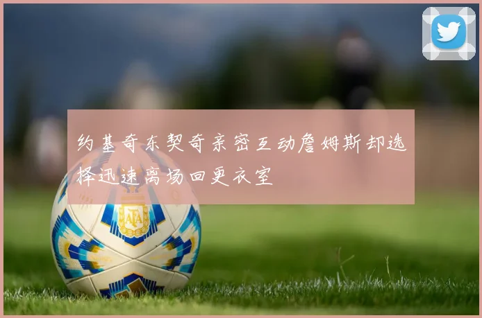 约基奇东契奇亲密互动詹姆斯却选择迅速离场回更衣室