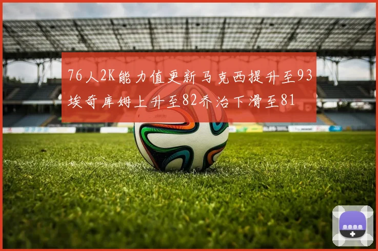 76人2K能力值更新马克西提升至93埃奇库姆上升至82乔治下滑至81